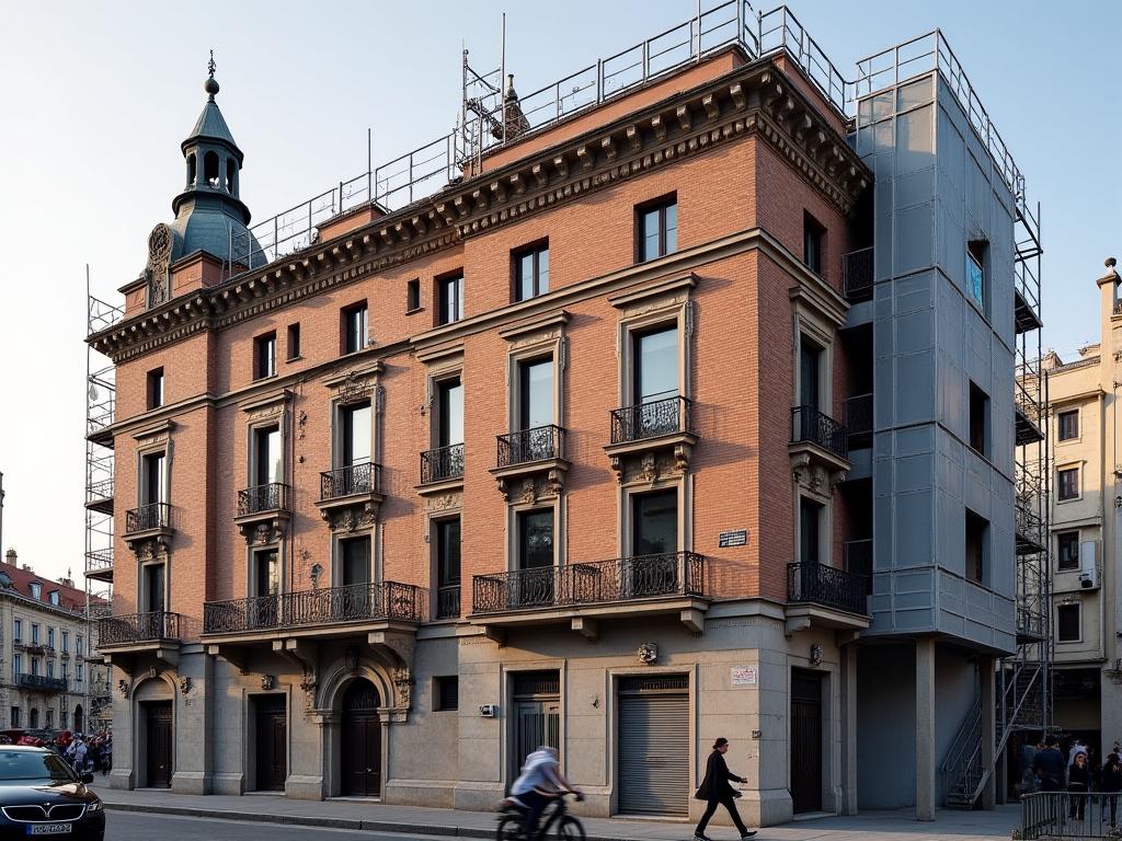 Renovación estructural edificios históricos Madrid